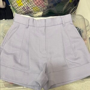 Aritzia Light Purple High Waist Women's Shorts